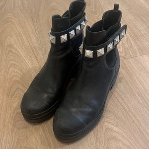 Michael Kors combat boots